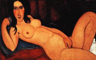 Reclining Nude with Loose Hair, Amedeo Modigliani